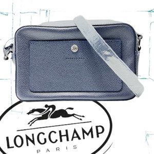 NEW Le Foulonne Leather Camera Crossbody Bag by LongChamp